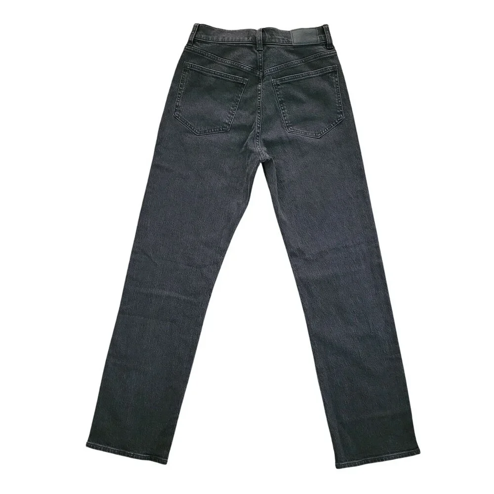 NWT Madewell The 90s Straight Jean Womens 26 Belmere Wash High Rise Denim - Picture 3 of 10